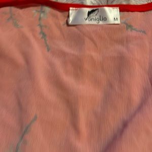 Wrap around dress style cover up